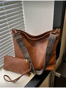 2026 Summer New Fashion Handbag Crossbody Bag Tote High Quality Commuter Bucket Bag for Women Office Pu Tote Satchel