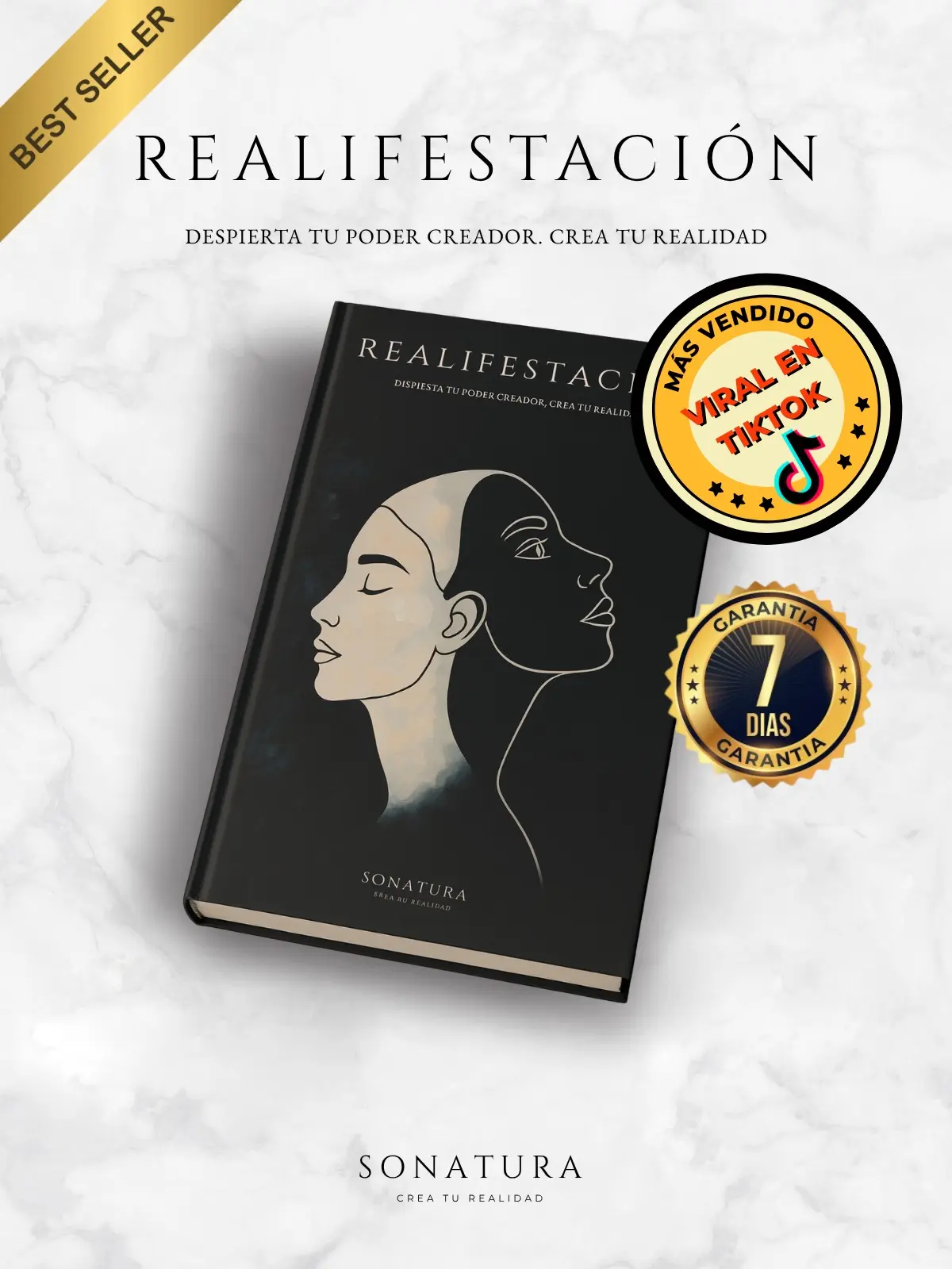 REALIFESTACIÓN: DESPIERTA TU PODER CREADOR, CREA TU REALIDAD – Edición de tapa dura Books Tarot Card Book