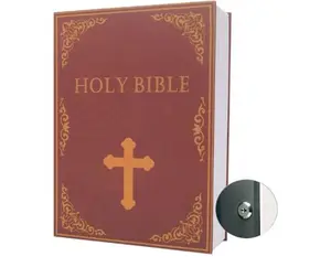 Diversion Book Safe Storage Box (9.5"6"2.2"), Dictionary Secret Safe with Security Key Lock