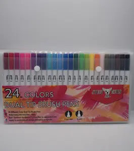 Dual Brush Pens | 24 Rainbow Set | ABA | SNABA | Study Material | BCBA Exam | Applied Behavioral Analysis | study notes aba |coloring marker