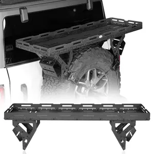 Hooke Road Universal Spare Tire Utility Basket storage Fits for 30" to 40" Tire