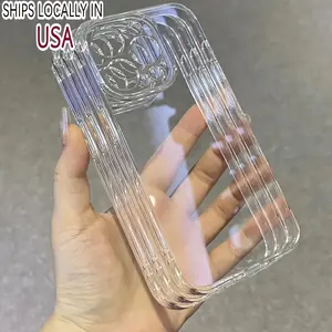 Simple Transparent Phone Case for iPhone 16 15 14 13 12 11promax 14plus 15plus, Men and Women Fashion Protection Mobile Phone Shell Phone Case