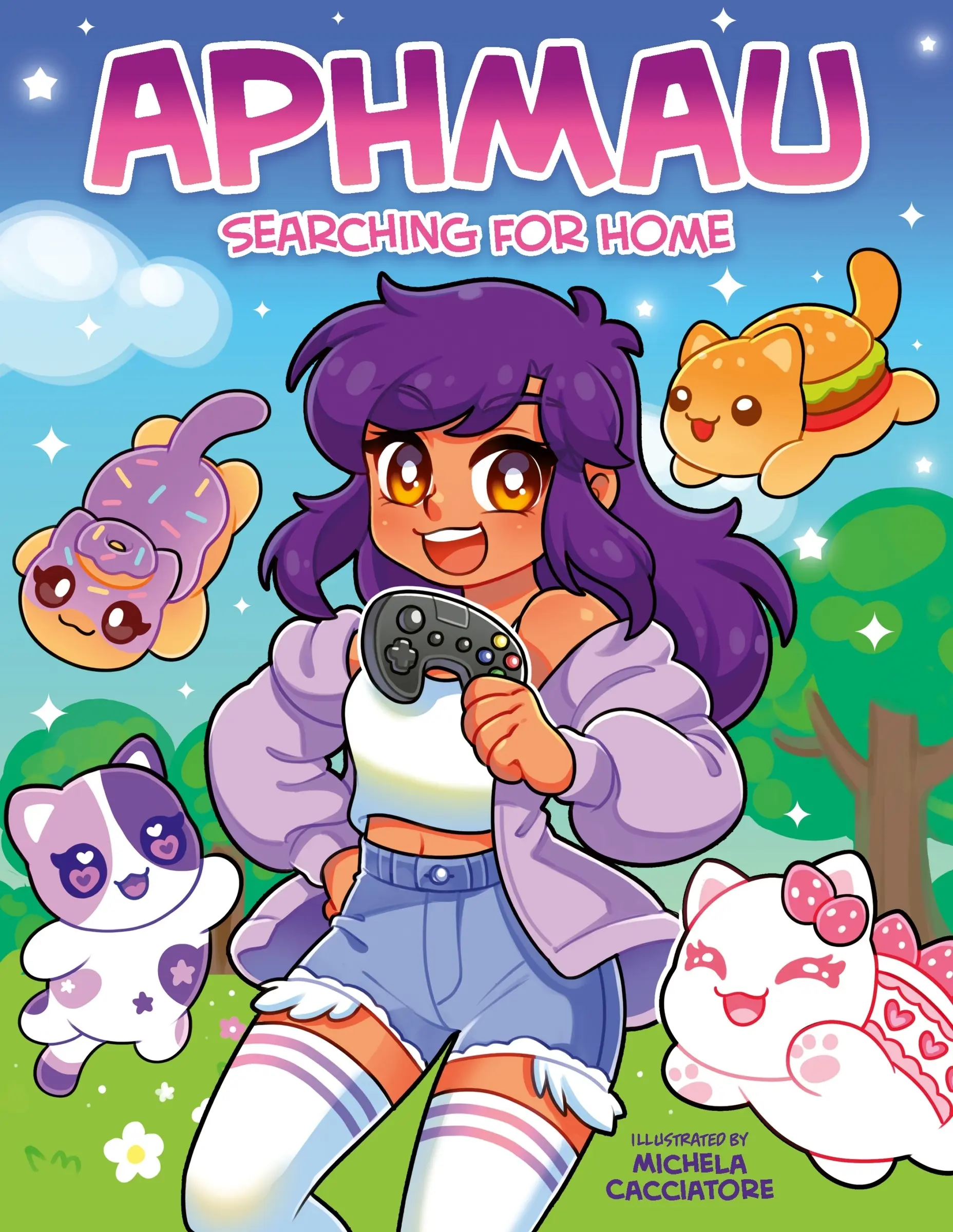 Aphmau: Searching for Home: A Graphic Novel by Aphmau||Michela Cacciatore [Hardback Book]