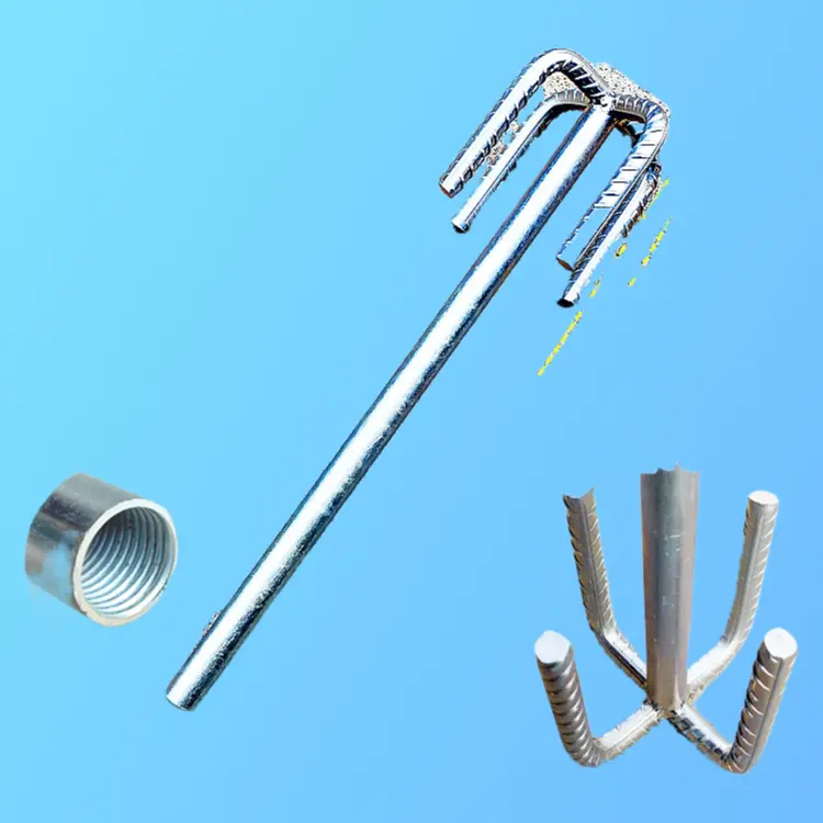 Water Drill-Compatible Mixing Rod, 10mm Galvanized Coarse Thread Steel Double Spiral Vortex Mixer for Cement Mortar Putty, Durable-Low Maintenance, Efficient Material Handling, Ergonomic-Safe