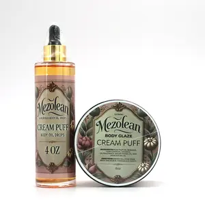 Mezolean Body glaze and Body oil for Natural and Refreshing Skin