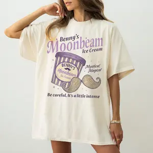 Retro Moonbeam Ice Cream Tour 2026 T-Shirt, Moonbeam Ice Cream fan Gift Shirt, 90s Style Women swears Top, TikTok Shop