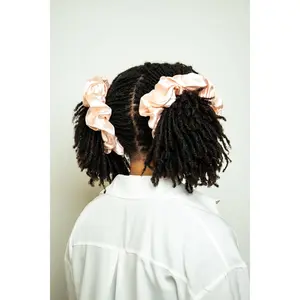 Ballerina Pink Satin XL Scrunchie
