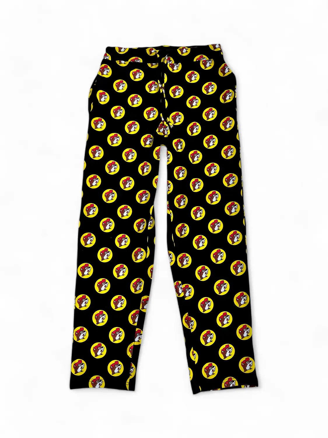 Adult Classic Black & Yellow Logo Pajama Lounge Pants