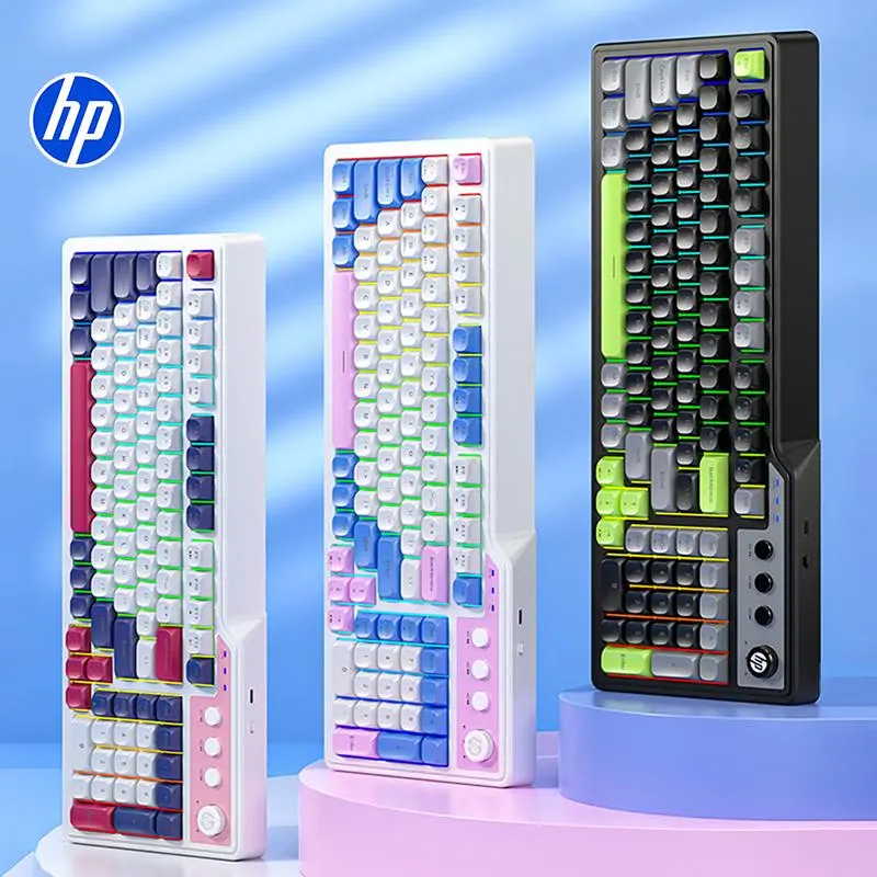 HP K360 Wireless Tri-mode Mechanical Tactile Feedback Keyboard, 99