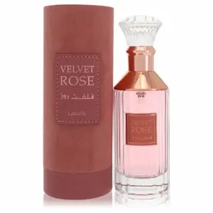 Lattafa Velvet Rose For Unisex 3.4 Oz EDP Spray