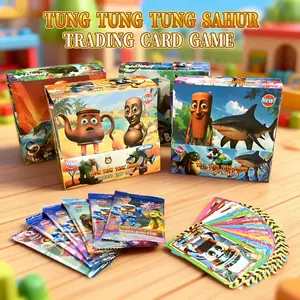Tung Sahur Inspired Collectible Trading Cards Fan Collection Gift