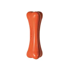 212 MAIN Hero Durable Rubber Dog Bone Toy, Small Size (5.5x2x2 in.) for Retrieve and Play Sessions, Retrieve Play