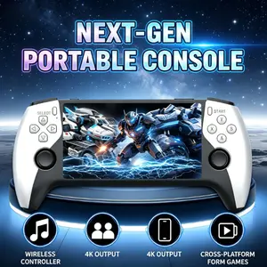 Sf3500 Retro Handheld Game Console, Supports Classic Games, TV Connection, 14+ Emulators, 5-Hour Battery Life, 5.5-Inch HD IPS Screen