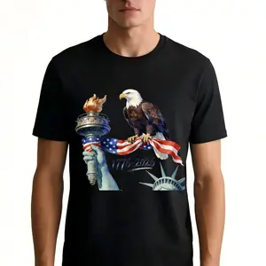 250 Year Celebration Independence Day for Men 100% Cotton Soft Comfortable Crew Neck Short Sleeve Tshirt