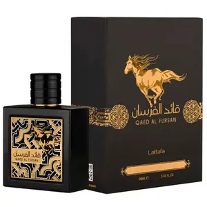 Lattafa Qaed Al Fursan Eau De Parfum 3.4FL.OZ Floral Fragrance Unisex Gift Perfume