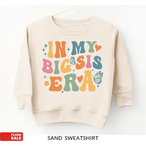 Retro Big Sister Sweatshirt, New Big Sister Shirt, Gift for Big Sister Sweater Promoted to Big Sister Announcement Big Sister Little Sister Best Sweatshirt And Elegance Hoodie For Ladies And Womens