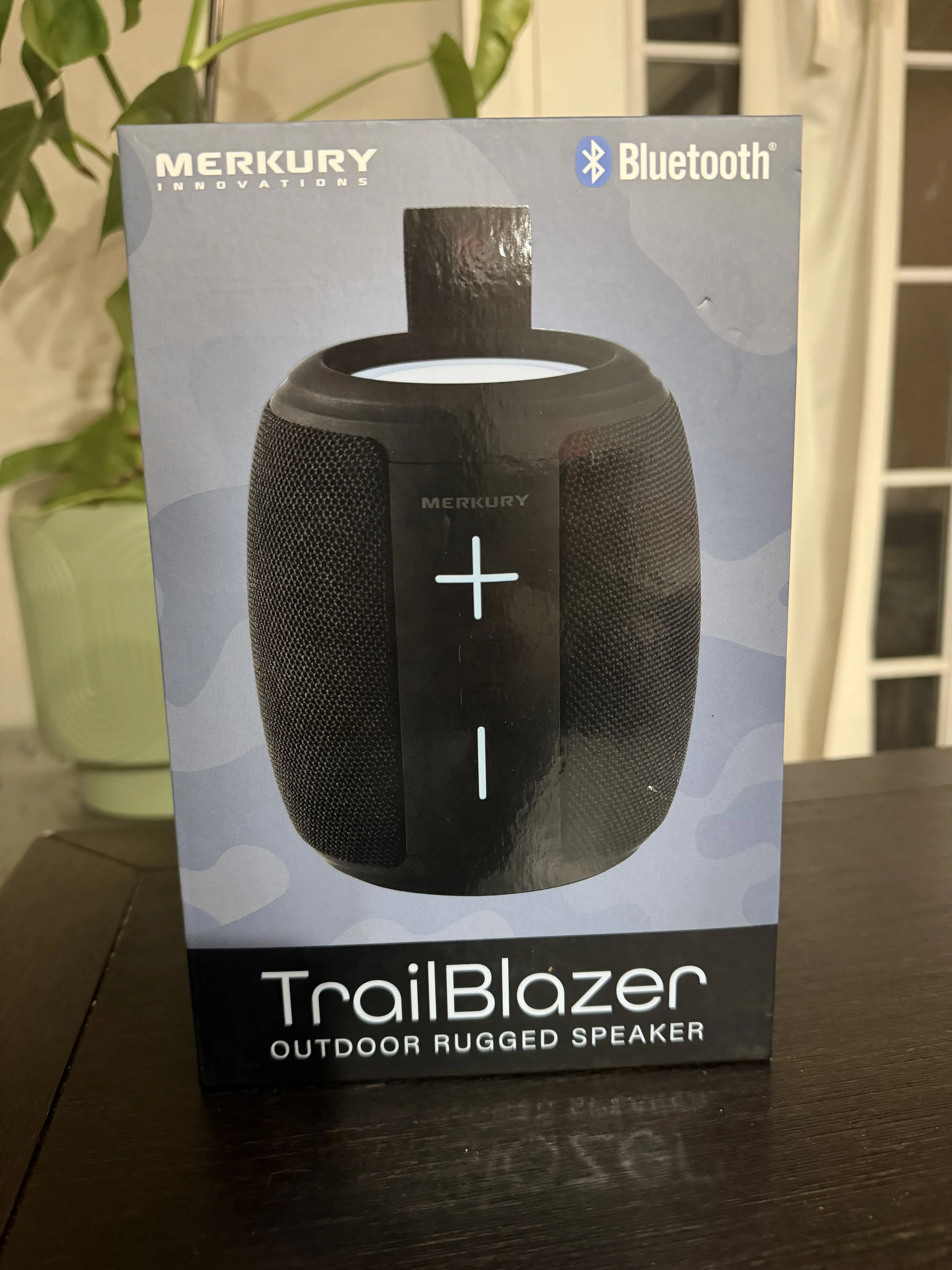 Merkury TrailBlazer Portable Bluetooth Speaker for Phones & Electronics Audio Needs