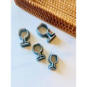 Wine Glass Polymer Clay Cutters Wine Glass Polymer Clay Cutters