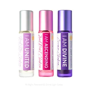 Lift Yourself Elixir Bundle - Essential Oils for Unity Consciousness - Ascension - Intuition - 3 Roller Bottles Healthcare Fitness