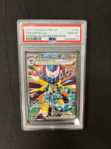 Pokemon Prismatic Evolutions Dragapult ex Special illustration Rare PSA 10