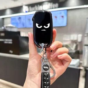 for Kia Key Fob Cover with Keychain, for K5 Sportage Soul Sorento Forte Seltos NIRO Ceed Cerato Key Fob Case Premium Soft TPU Full Cover Protection Remote Key Holder