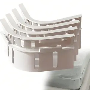 4 Pack Bed Sheet Clips, Non-Slip Corner Clamps, Mattress Straps, Fits Most Bed Sizes, Secure Bed Sheet Fixing Clips, Locking Sheet Fasteners