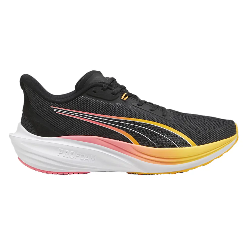 PUMA Mens Darter Pro Running Sneakers Shoes - Black