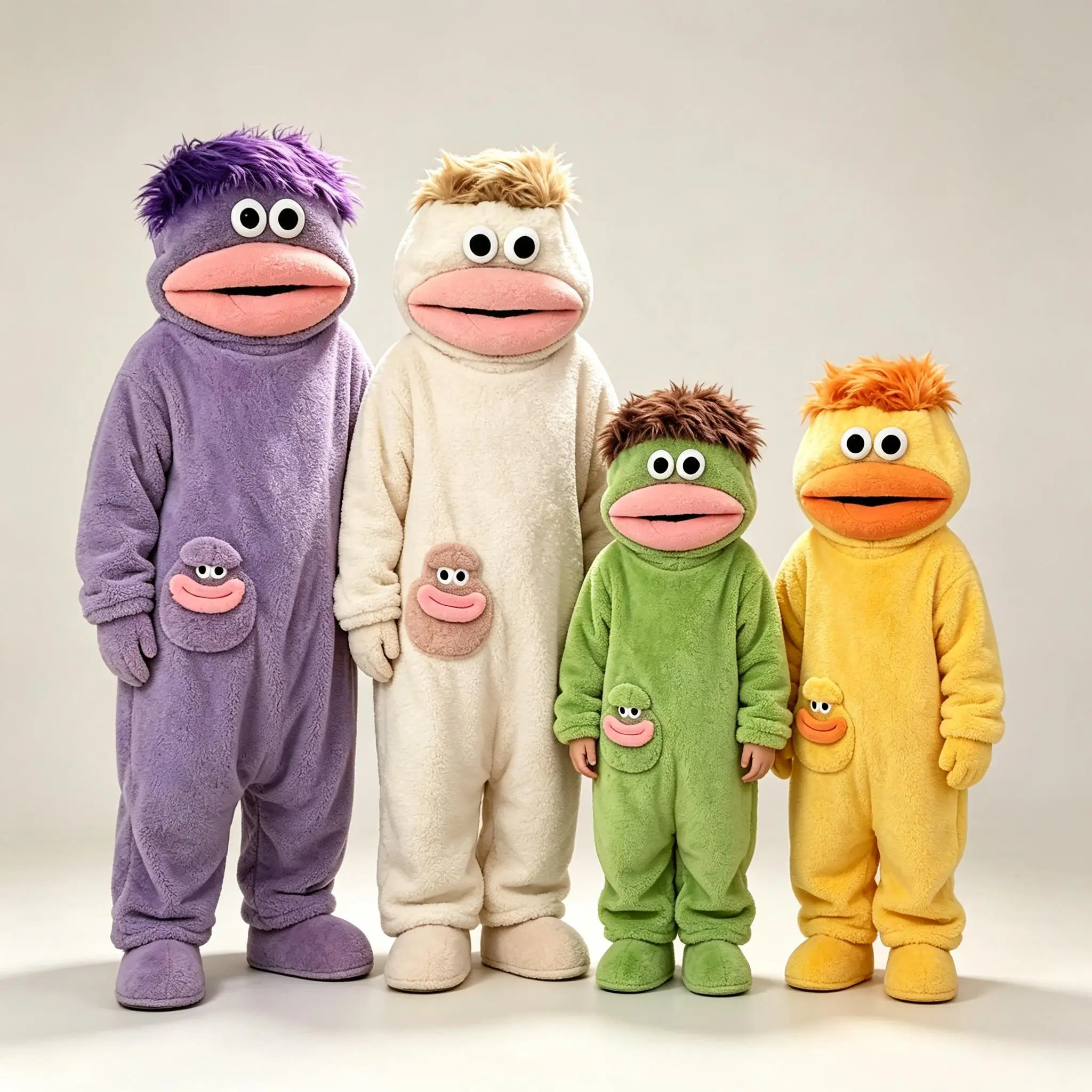 Funny Big Mouth Monster Onesie Family Matching Pajamas Thick Fleece Adult Kids Oversized Jumpsuit Halloween Costumes Winter Warm Sleepwear Cosplay Pajama Party Wearable Blanket Funny Holiday Gift Ugly Cute Loungewear