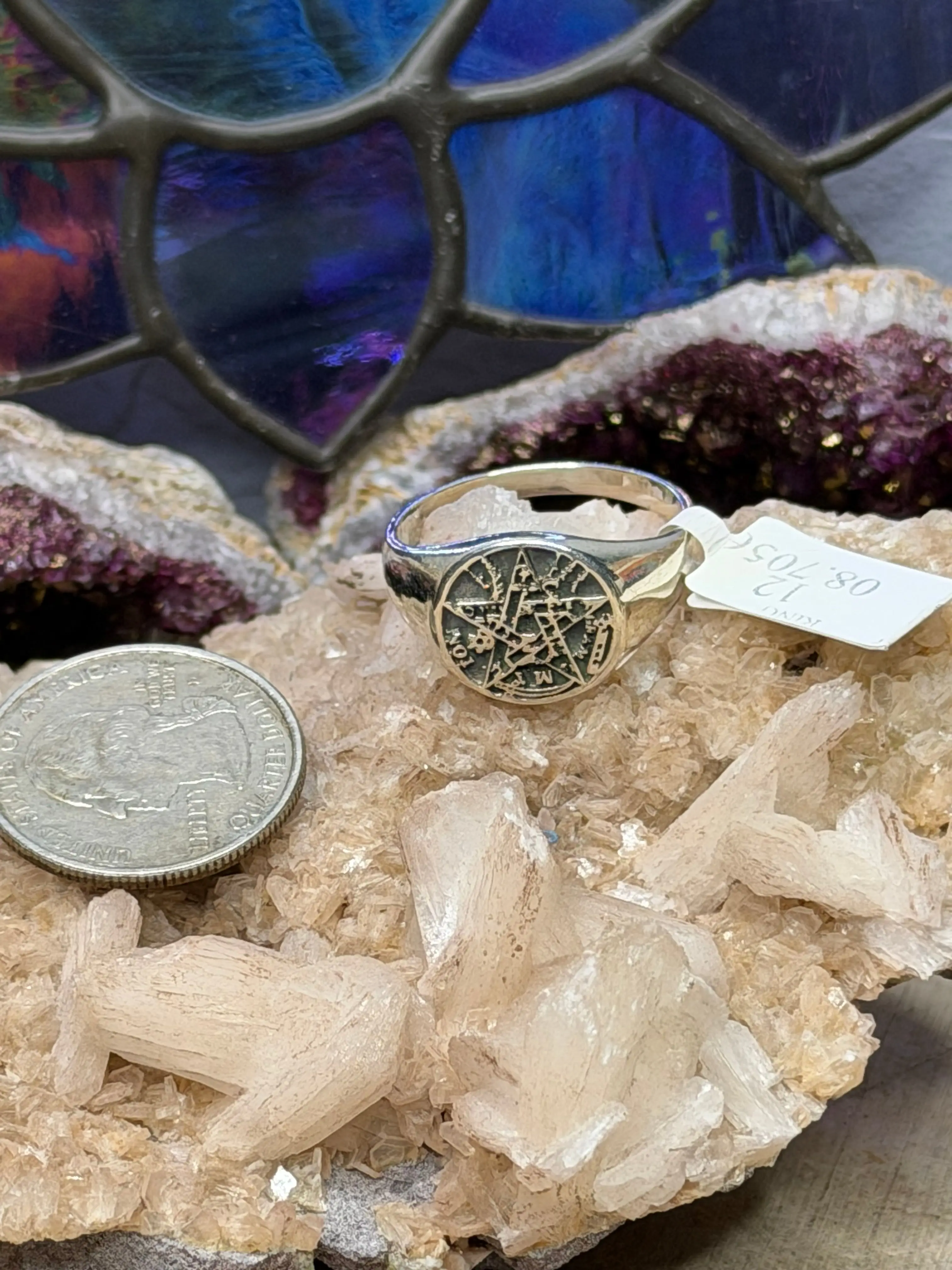 Pentacle 925 Sterling Silver Ring