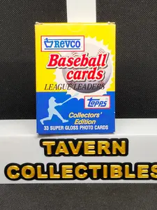 1988 Topps Revco Baseball Cards League Leaders Collectors Edition Set