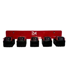 Heavy-Duty Battery Holder – Compatible with Milwaukee 18V