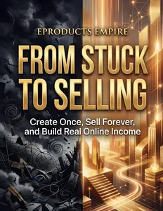 From Stuck to Selling: Create Once, Sell Forever, and Build Real Online Income with Digital Products and AI Systems