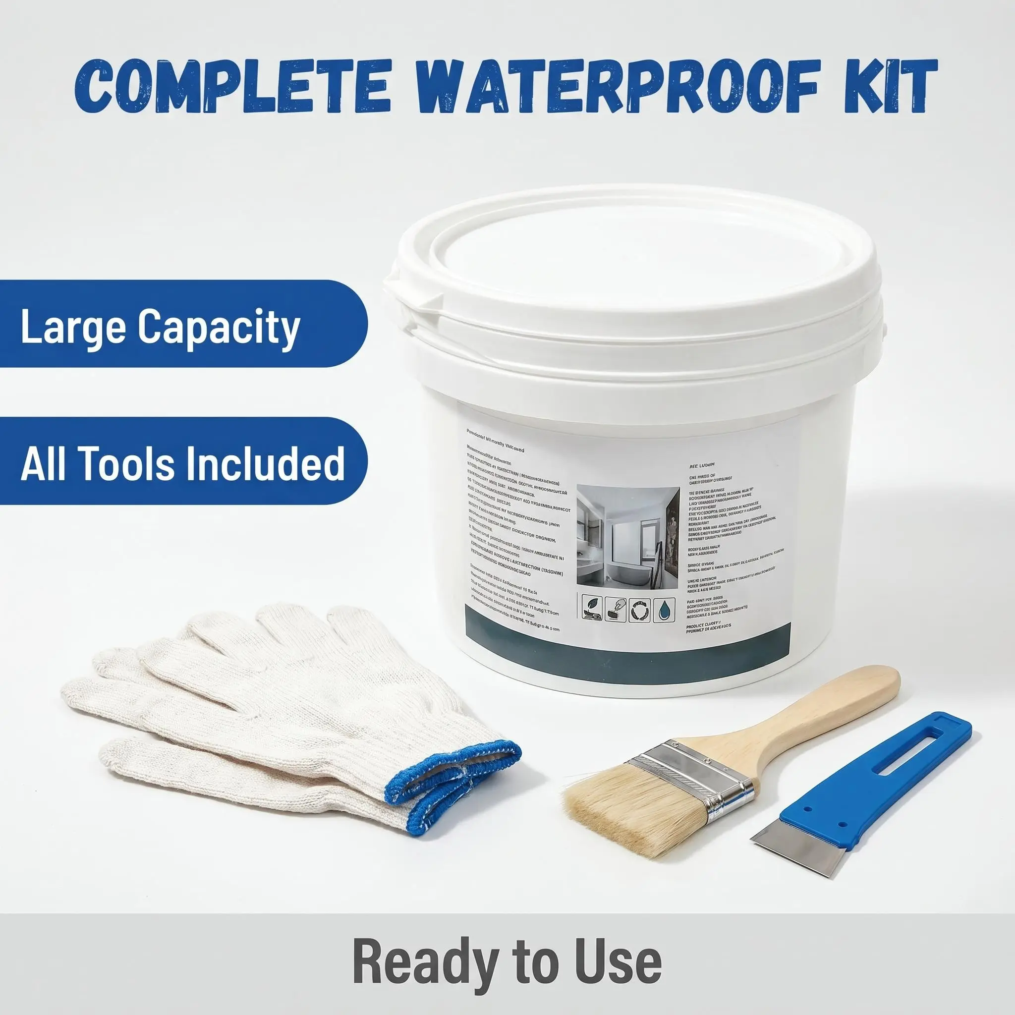 2026 New Upgrade Clear Waterproof Coating | Brush-On Invisible Leak Repair Sealant for Roof, Bathroom, Windows & Pipes