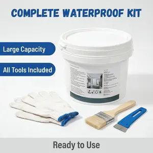 2026 New Upgrade Clear Waterproof Coating | Brush-On Invisible Leak Repair Sealant for Roof, Bathroom, Windows & Pipes