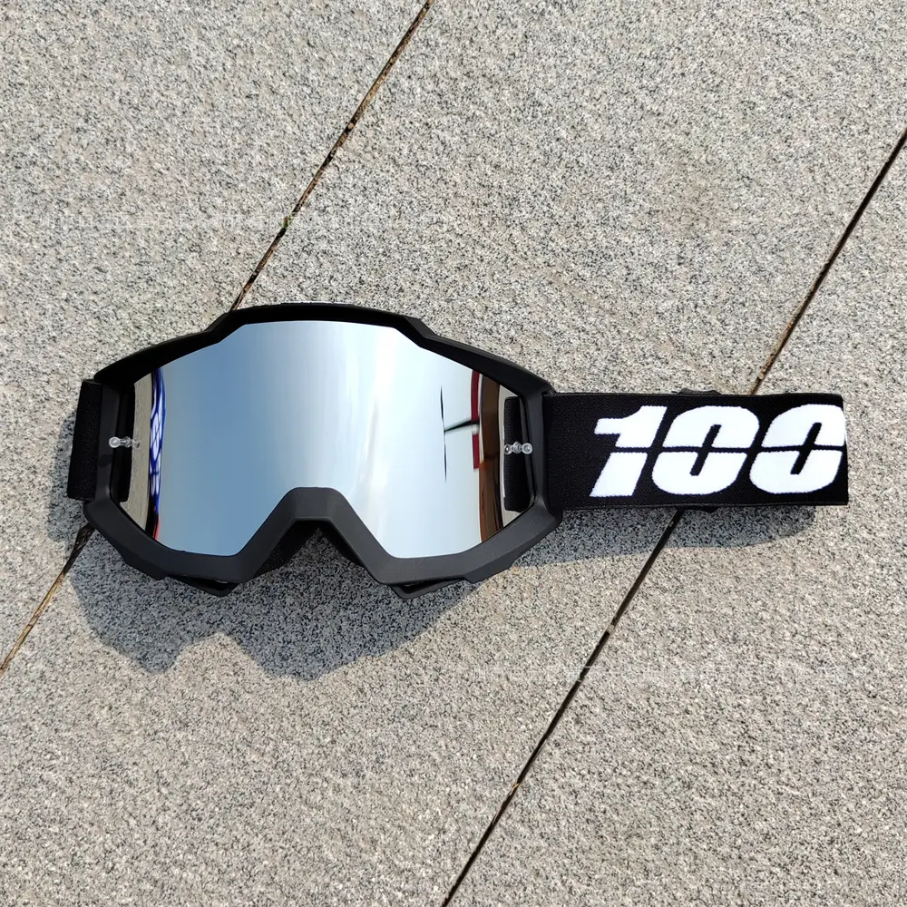 Motorcycle Goggles – Anti Fog UV Protection Dirt Bike Goggles, Helmet Compatible for Downhill Mountain Bike Ski Snowboard, Outdoor Sports Summer Essential