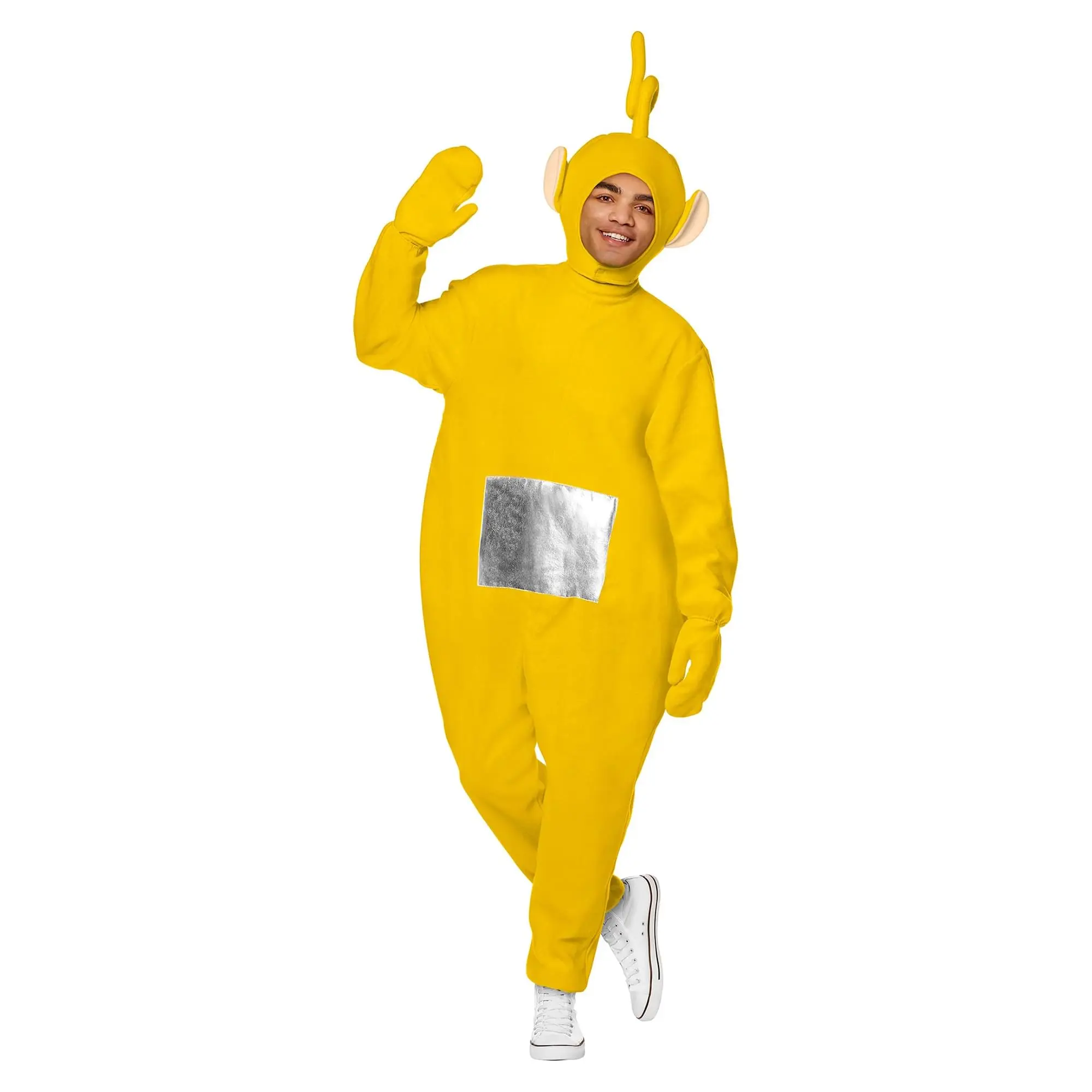 Menswear Teletubbies Laa-Laa Adult Costume, for Christmas, Halloween, Cosplay