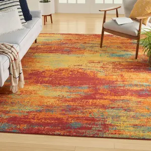 Nourison Essentials Abstract Indoor Outdoor Rug