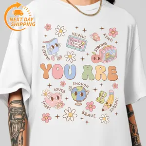 Monawear [Col1] Teacher Shirt, Back To School Shirt For Teacher, You Are Kind Shirt, Teacher Appreciation Gifts, Teacher Gift, Kindergarten Teacher Shirt 45867 55