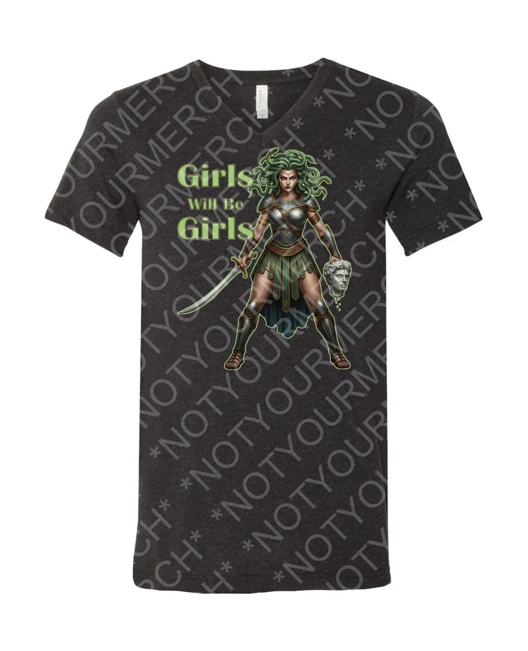 Girls Will Be Girls – Mythic Warrior Graphic T-Shirt