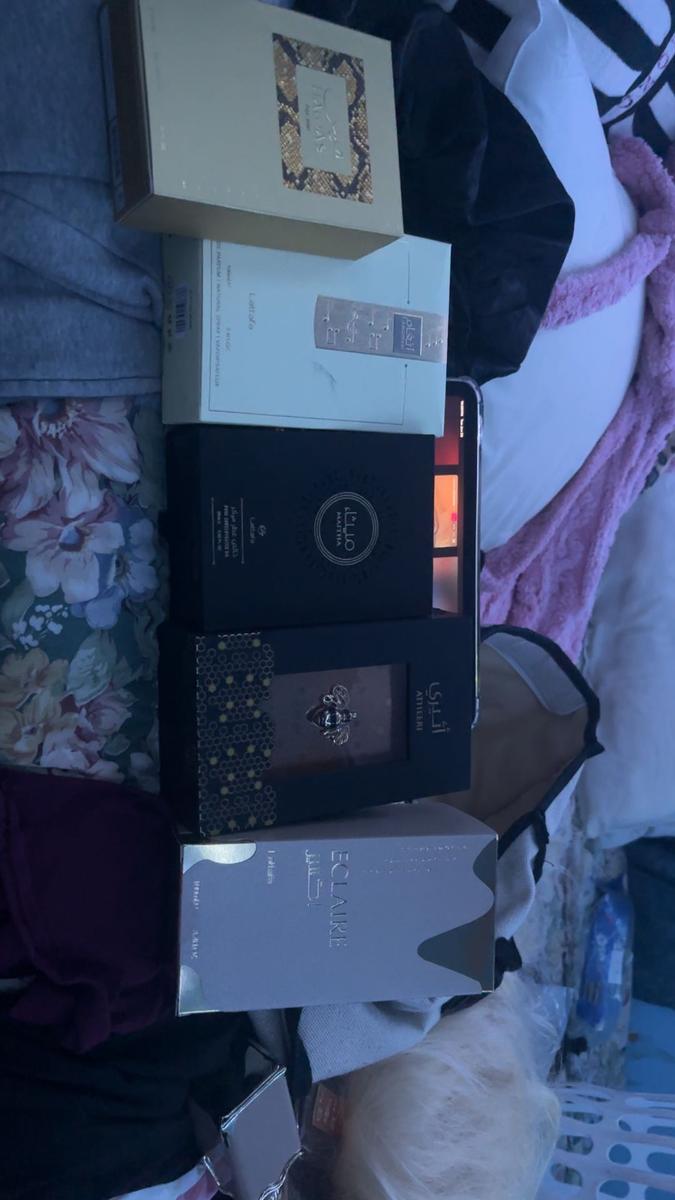 Item: Rasasi Hawas For Her + ANGHAM + Lattafa Atheeri + 