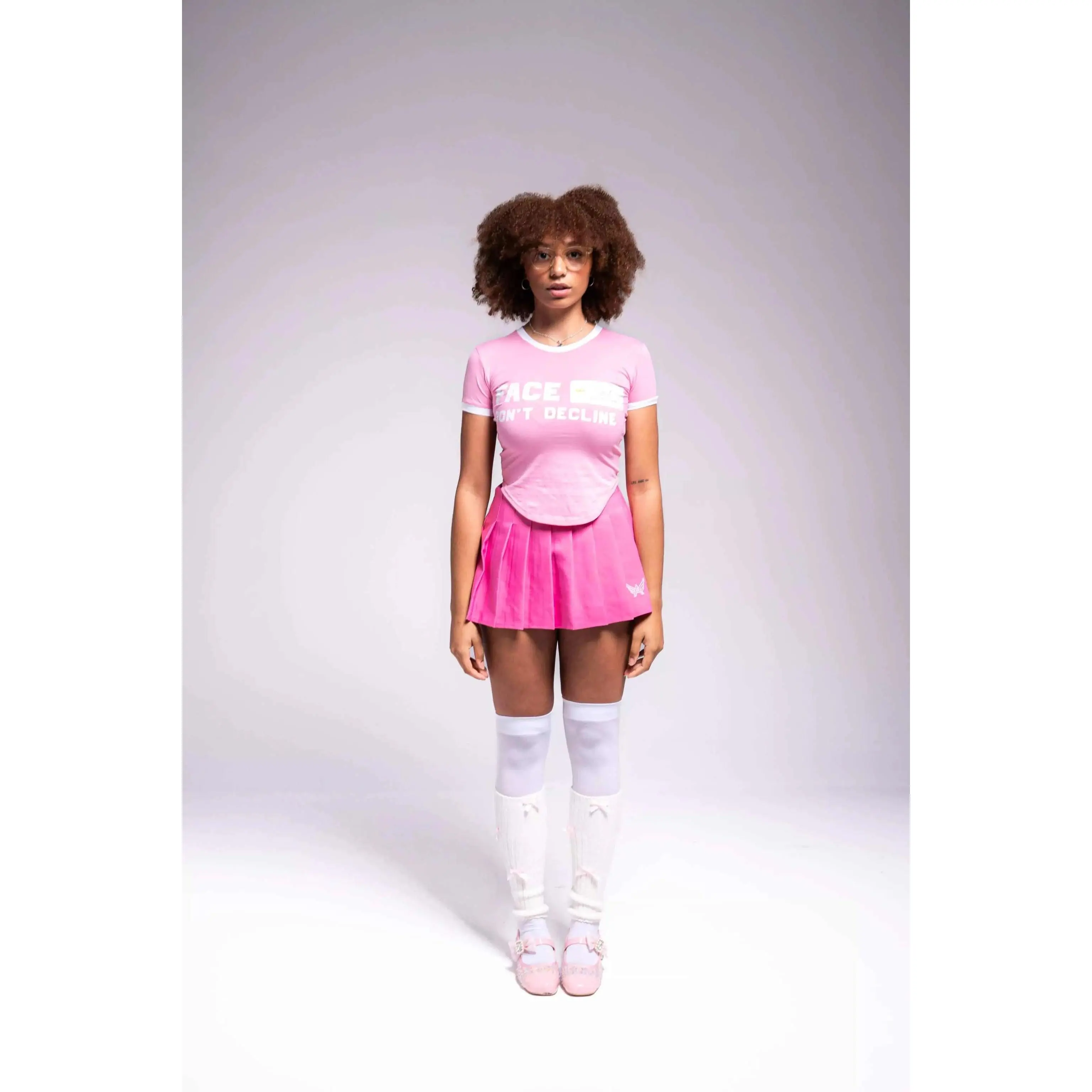 Face Card Power™ Corset Ringer Tee