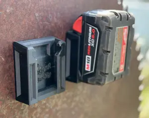 The Magnet Buddy - Magnetic Snap & Lock M18 Battery Holder