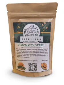 Solutions Pet Products Food-Grade Diatomaceous Earth - Natural Mineral Powder for Pet Spaces & Home Care - Chemical-Free Alternative for Fresh Environments