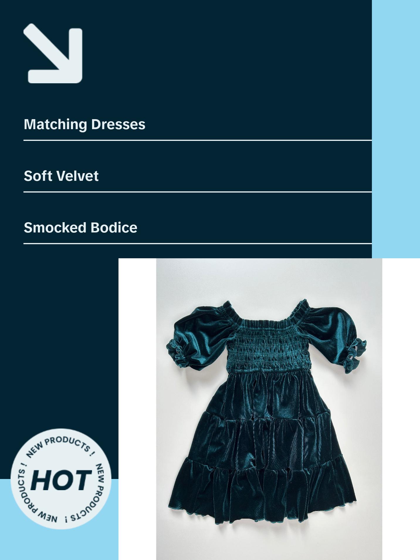 sachin and babi light blue dress Mommy & Me Dresses main image 0