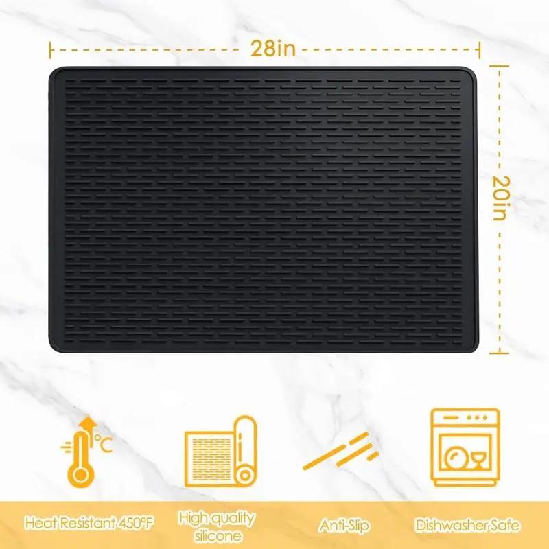 Stove Top Covers for Electric Stove, Silicone Stove Cover Mat - 28"x 20" Ceramic Stove Guard Stove top Protector, Heat Resistant Cook top Cover-Summervibes