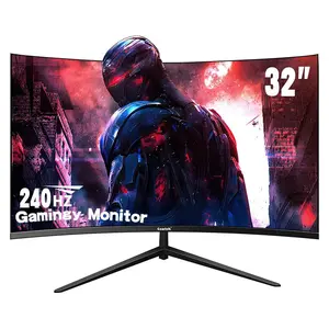 Gawfolk 32 Inch Curved Gaming Monitor 240Hz – 1800R Full HD 1080P Frameless PC Display