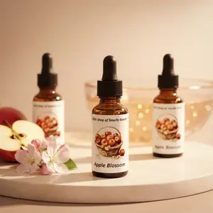 Apple Blossom Body & Massage Oil - Beauty & Personal Care Bath Oil for Relaxation