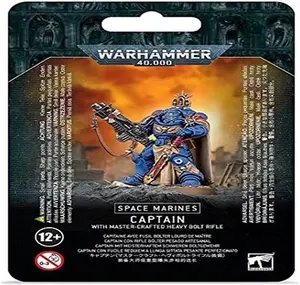 Warhammer 40k: Space Marines - Captain with Master-Crafted Heavy Bolt Rifle