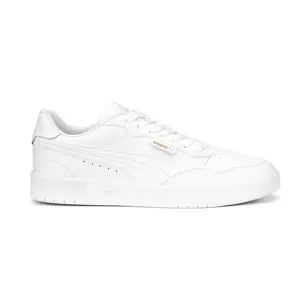 PUMA Mens Court Ultra Lite Lace Up Sneakers Shoes Casual - White PUMA Mens Court Ultra Lite Lace Up Sneakers Shoes Casual - White