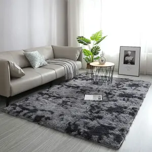 Faux Fur Shag Rug, 1 Count Soft Floor Mat, Shaggy Area Rug, Decorative Carpet for Home Living Room Bedroom, Room Decor, Home Decor
